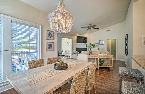 Pawleys Island Apartment | Resort Villa on Golf Course with Beach Access!