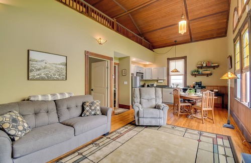 Ovid Apartment | Restored Ovid Church Near Cayuga Lake Wine Trail