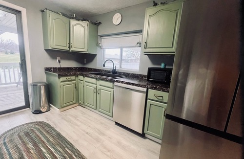 Berlin Center House | Retreat on Lake Milton 2 bed
