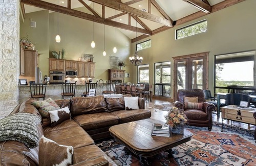 San Marcos House | Rim Rock- DREAM HOME w/Amazing View! Movie Theater, Pool, Hot Tub, Game Room