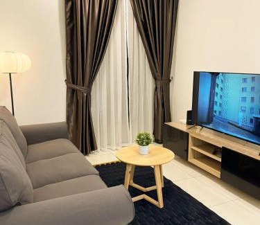 Jenjarom Apartment | Rimbayu Amber Residence 3BR Quayside Mall Near to Masha Oasis Tenby KLIA