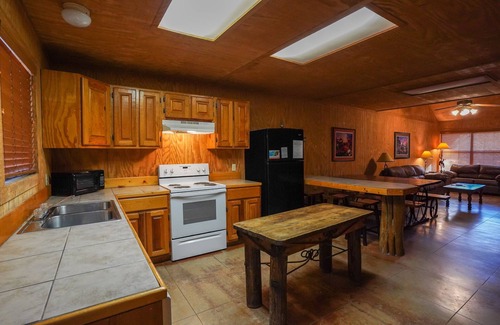 Sabinal Cabin | Riverfront cabin with a pool!