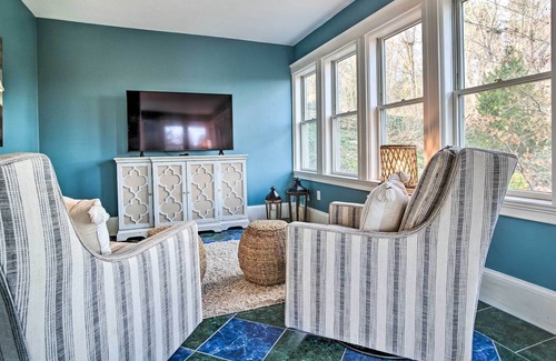 Kingston House | Riverfront Kingston Home w/ Deck & Fire Pit!