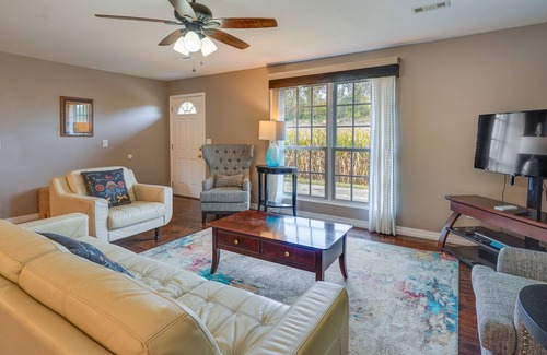 Bartlett House | Riverfront Stockport Home w/ Deck & Gas Grill!