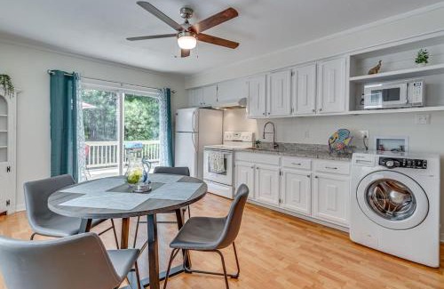 Coles Point Ski Chalet | Riverside Dreams -golfcart-views-screened porch