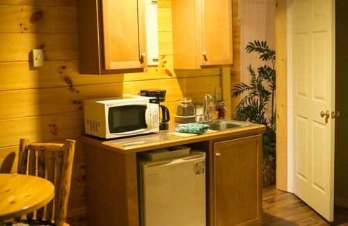 Millersburg Apartment | Romantic Couples Suite with Jacuzzi Tub and Kitchenette