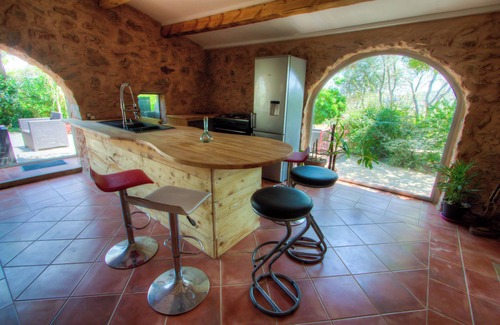 Fitou House | romantic room in a large wilderness cottage
