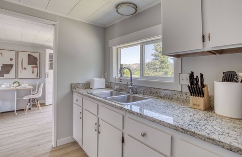 Logsden House | Romantic Single-Level Cottage is Steps to the Seawall and Whales in Depoe Bay!