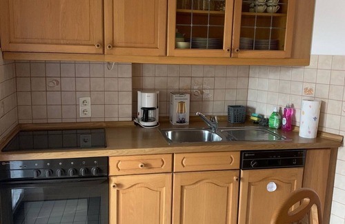 Burglemnitz Apartment | Romantic vacation apartment with fireplace in the Thuringian Forest. Quiet location!