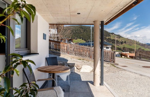 Oberau Apartment | Room 'Tirolee Marchegg - Fuchsbau' with Mountain View, Private Terrace and Wi-Fi