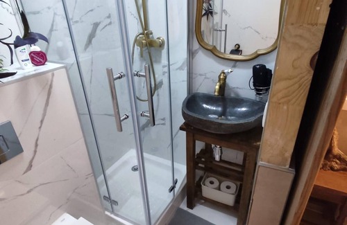 Nou Barris House | Room with private bathroom 3