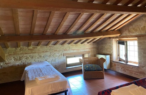 Treia Other | Room with private bathroom in farmhouse of period villa