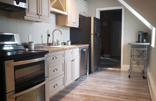 Fredericton Apartment | Rosé All Day King Studio | Retro Vibes | Downtown|