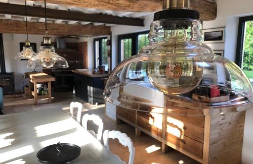 Gueutteville-les-Gres House | ROUGE COTTAGE Gîte 4 étoiles Billard