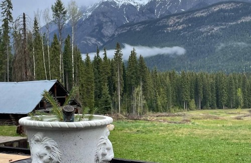 Golden Cabin | Rustic Beaverfoot Lodge Woodland Cabin