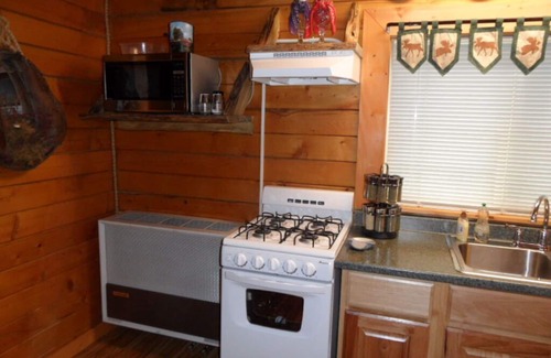 Whitefish Cabin | Rustic Log Cabin On 20 Acres Private and peaceful, only 20 min from town