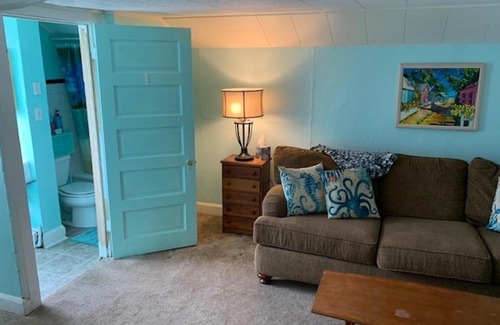 Cottage Line Apartment | Rustic Rooftop Delight - Bay Front apts