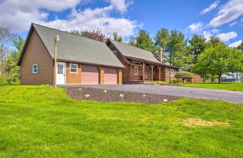 Zanesville House | Rustic Zanesville Getaway with Expansive Yard!