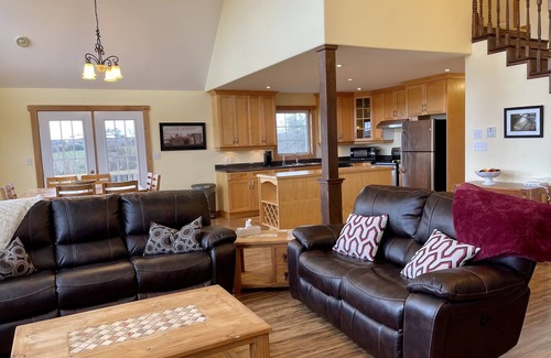 Rusticoville House | Rustico View Retreat- NEW rental, Perfectly located 4bdrm with wraparound deck