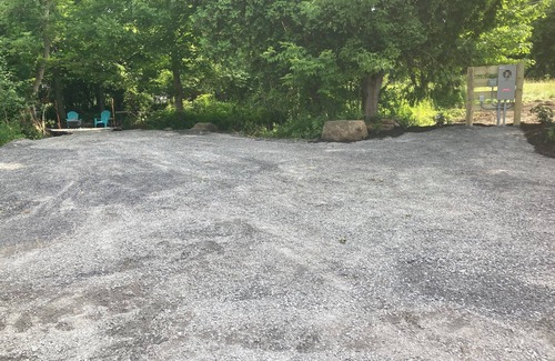 Lawrenceville RV Rental | Rv and campsite on the Deer River. 50 amp, sewage dump. 15x60 pad