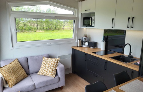 Blaskogabyggd Cabin | Sóltún in Klettaholt. ❤️ A cozy modern cabin by the Golden Circle.❤️