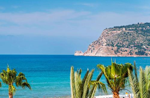 Alanya Apartment | SA Apartments! Beachfront Apartment with Sea View & Pool
