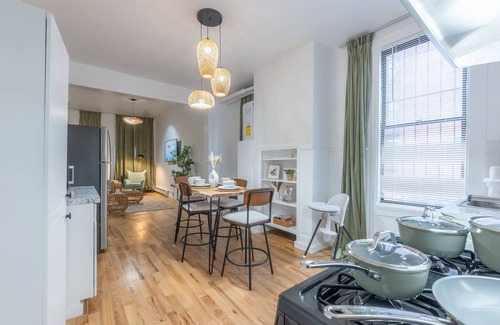 Hoboken Apartment | Sage Stay by Train+We Pay Half Parking. Sleeps 10+Central to all ✨20% OFF 7days✨