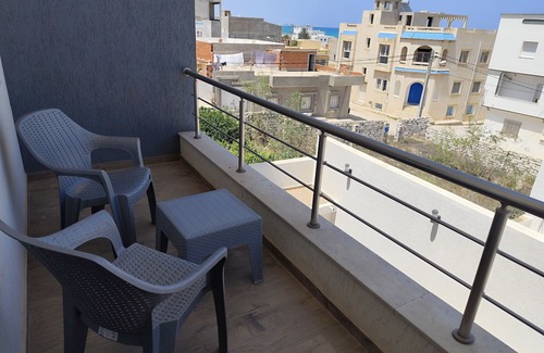 Salakta Apartment | Salakta Azur- Appart Serenity 60m from the beach with beach view