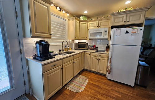 Southern Pines Apartment | Sam's Place. NEW LISTING! Relax in the hot tub after a day of golf!