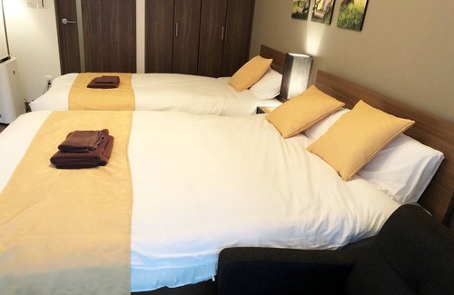 Shinsekai Apartment | Sameday reservation OK Deluxe Double 42 - RLiS house Tsutenkaku 402/Osaka Ōsaka