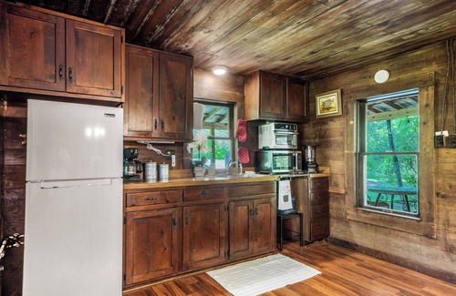 Stanwood Cabin | Sanctuary in the Woods: Historic Log Cabin on 30 secluded acres with trails