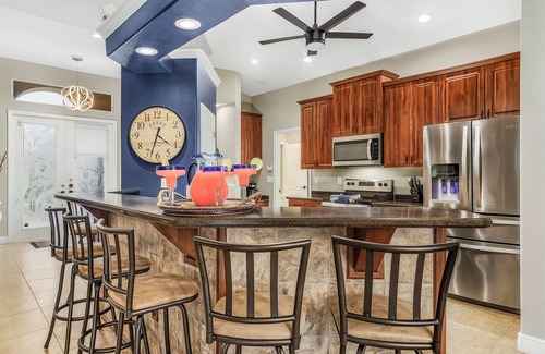 Mariner Villa | Sanctuary w/covered heated saltwater pool on canal
