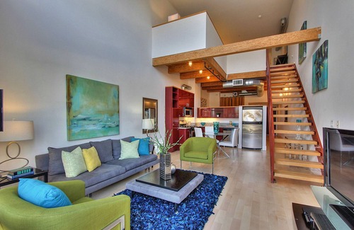 The Villas Condo | Santana Row Luxury Executive Loft 2BR/1,5BATH
