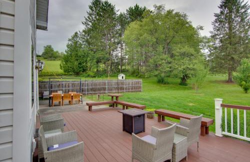 Coudersport House | Sauna, Spa and Stargazing Coudersport Home!