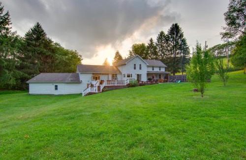 Coudersport House | Sauna, Spa and Stargazing Coudersport Home!