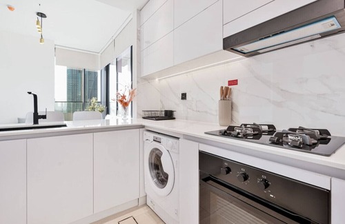 Dubai Sports City Apartment | Savis Home-Enjoy the City Skyline View