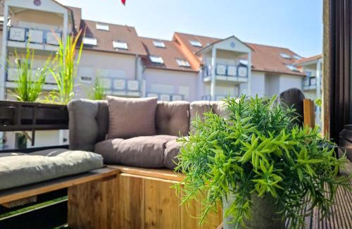 Pforzheim Apartment | SCANDiC-Apartment - Balkony & Garage, 3Z, 80m2