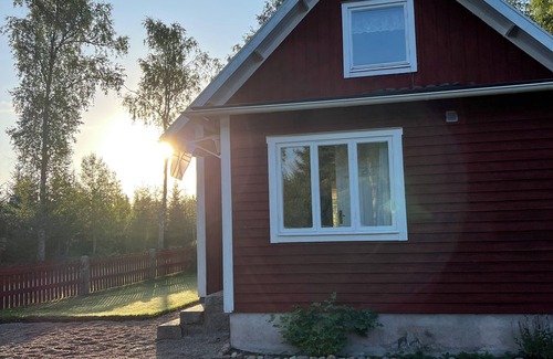 Emmaboda Apartment | Schwedenhaus in Alleinlage und Seenähe