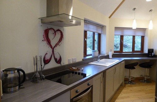 Blairgowrie Cabin | Scots Pine Treehouse @ Dalnoid - secluded, sleeps 2, hot-tub, mountain views