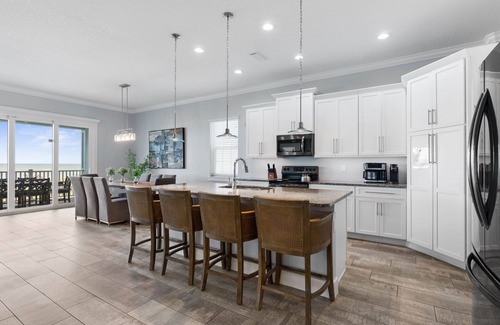 Palm Coast House | Sea Glass – Oceanfront Home with Private Pool in Cinnamon Beach!