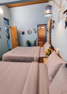 Dong Hoi Apartment | Sea House Sunrise - Căn hộ du lịch 2 phòng ngủ, phòng khách và bếp