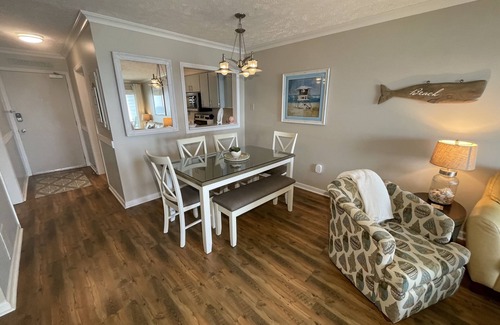 Caswell Beach Condo | Sea Turtle Sanctuary-Ocean Front Condo on Perfect Private Beach!