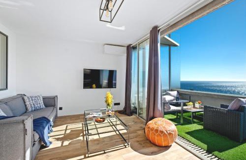 Cap d'Ail Apartment | Sea view - 5min Monaco - Swimming pool