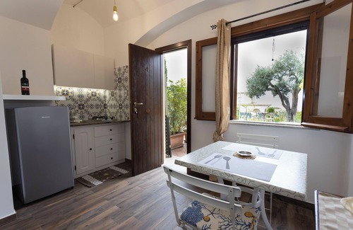 Tropea House | Sea View Studio with veranda