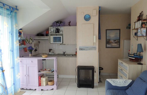 Saint-Brevin-l'Ocean Apartment | Sea view this charming apartment 50 m from the beach on the Jade Coast