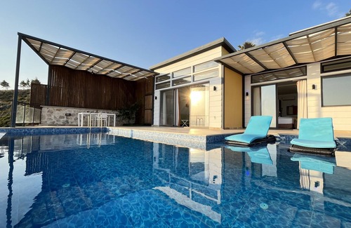 Uzumlu Villa | Sea View Villa with Pool in Kas - AWZ 114