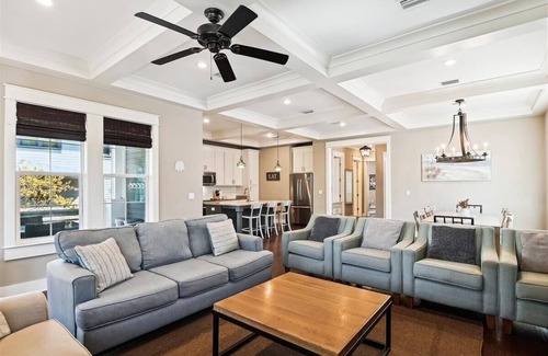 Seacrest Beach House | Seacrest Beach escape—screened porch, chef's kitchen, 6 bikes, near Lagoon Pool