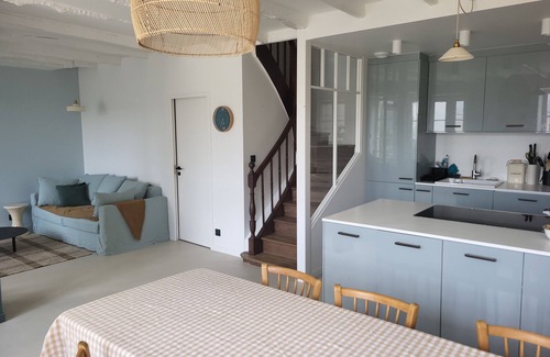 Saint-Jacut-de-la-Mer Cottage | Seaside fishing house, 70 m from the beach - sleeps 10 - Brittany