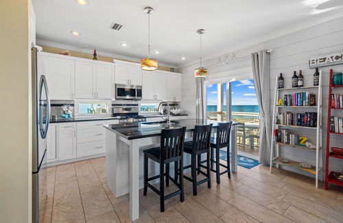 Port St. Joe House | Seaside SeaEsta: Charming Beachfront Home- Sleeps 14, Priv. Pool, Pet Friendly!