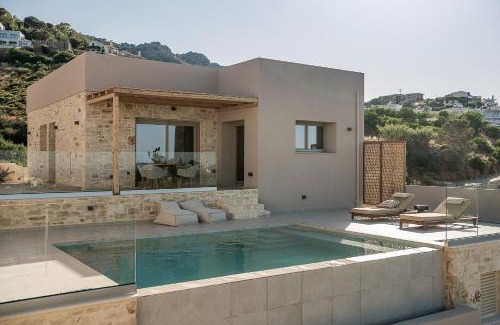Agia Pelagia Villa | Seaview Lux Villa Kokomo Aura with Private Pool, 400m to beach!